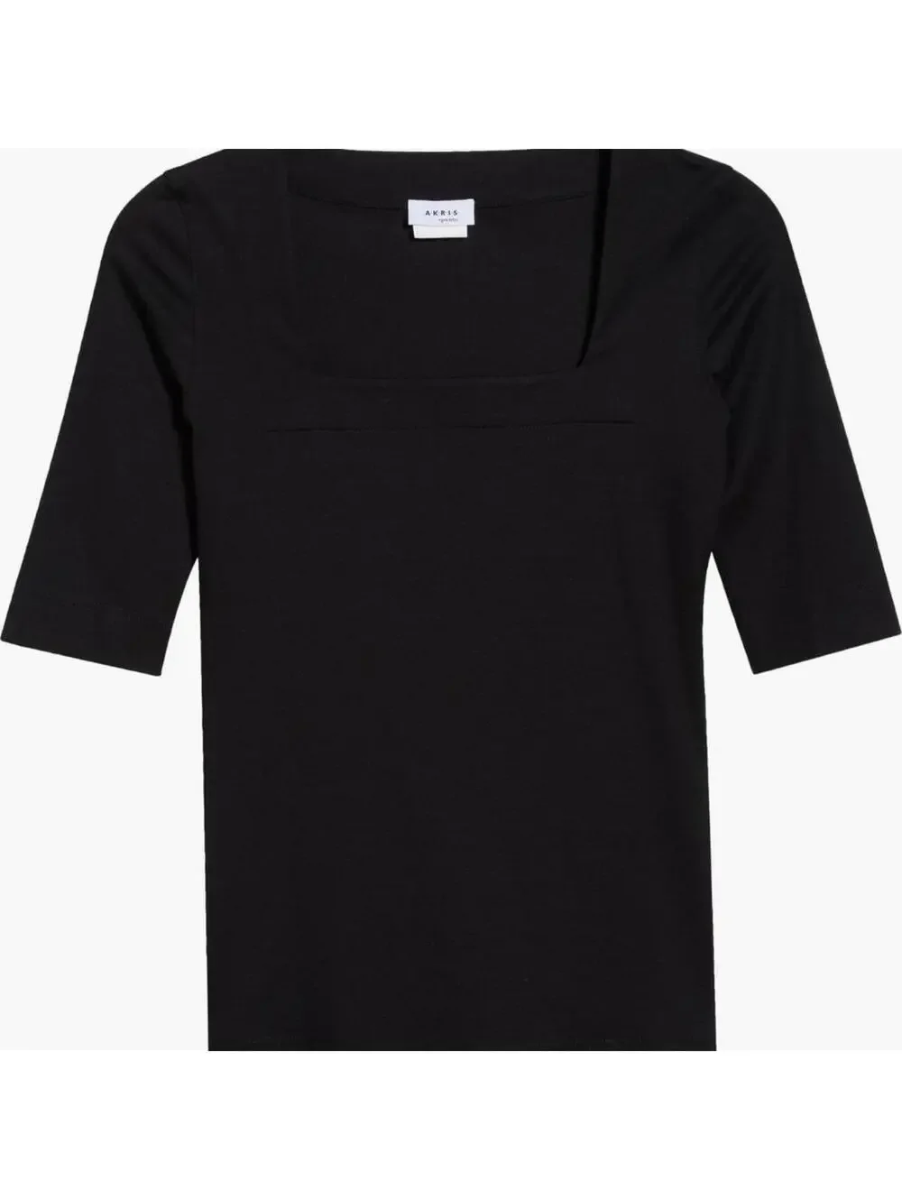 Akris punto - square neck jersey t-shirt.